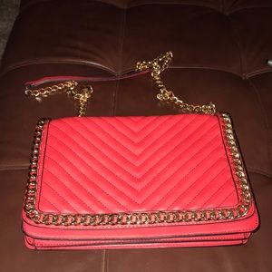 Aldo red purse